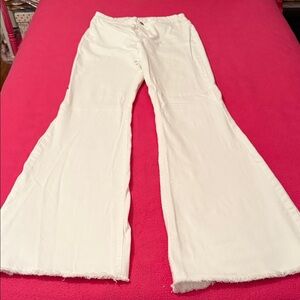 Vanilla Star Cream Flare & Wide Leg Jeans